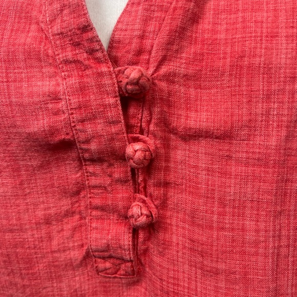 J jill  Sleeveless Large  Tunic Tank Top Linen - Picture 6 of 9